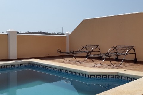 Chalet junto a la playa con piscina privada en la Costa del Sol, proximo a Malaga — photo 10