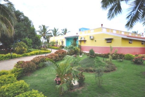 Petit Palais à Manjakuppam, Inde du sud — photo 5