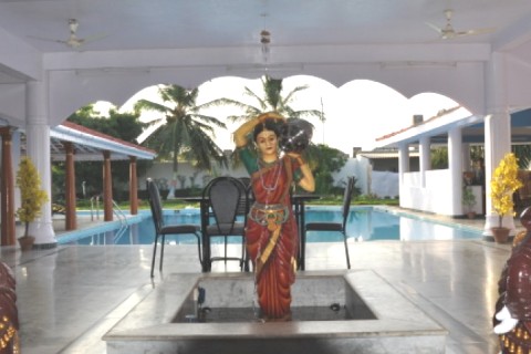 Petit Palais à Manjakuppam, Inde du sud — photo 4