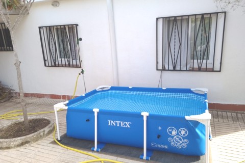 Sunny detached house with tubular swimming pool, garden and BBQ, near beach — photo 26