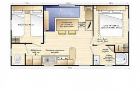 Mobil home avec terrasse dans campi... — photo 7